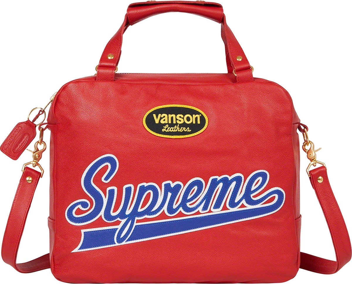Supreme®/Vanson Leathers® Spider Web Bag view 2